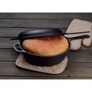 Чугунен тиган LAVA COMBO дълбок с капак Ø26cm (LV Y DTV KTV 26)