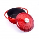 Чугунена тенджера кръгла LAVA тънки дръжки Ø24cm (LV Y TC 24 YK1)